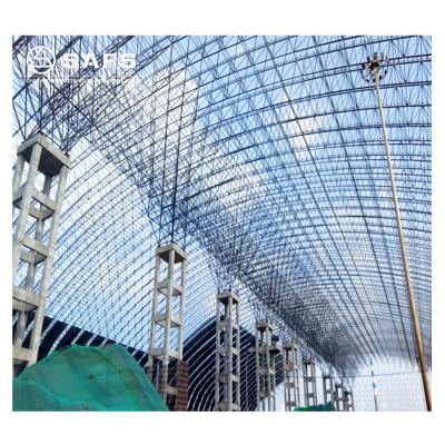 China SAF Space Coal Storage Steel Frame Barrel Storage Roofing Arch Structural Roofing Dry System Generation for sale