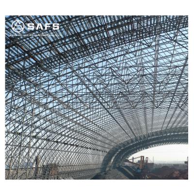 China Xuzhou Coal Yard Storage Shed Structural Roofing Steel Structure for sale