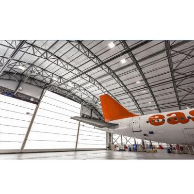 China SAF Steel Structure Aircraft Hangar Low Cost Structural Roofing Airplane Hangar for sale