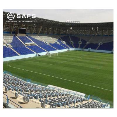 China SAF Space Frame Steel Roof Design Structural Covering Truss Stadium Steel Roof for sale