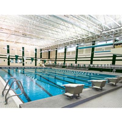 China Large span indoor structural building roof of structural roofing swimming pool roof installation for sale