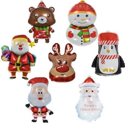 China Wholesale Party Decoration Foil Balloon Merry Christmas Gift Decorations Party Giant Inflatable Balloon Balloon Decoration Party Supplies for sale