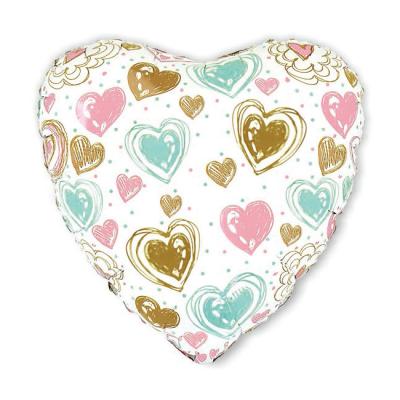 China Wholesale gift toy 18inch TE AMO MOM foil globos feliz diameter mom heart shape balloons for sale