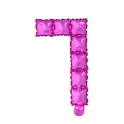 China 16 Inch Square Crystal Block Number Balloon 0-9 Number Balloon Gift Toy New Product For Party Decorations for sale