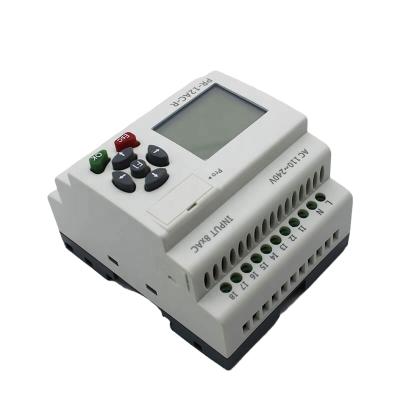 China Automation Control System Micro PLC PR-12AC-R 4 Relay 14V 8DI AC110-240V Standard PLC for sale