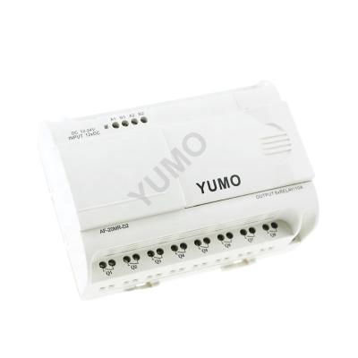 China YUMO PLC AC100-240V 12 Point AC Digital Input 8 Point Output AF-20MR-A Module Relay With LCD Display PLC AF-20MR-A for sale