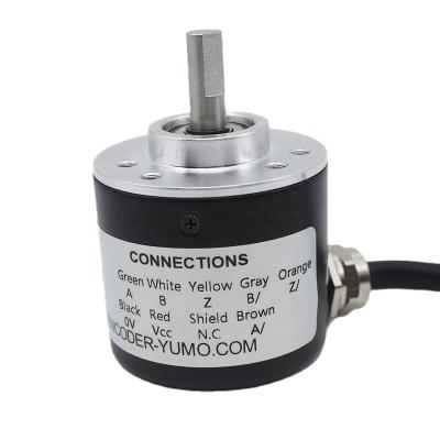 China ISC3806-H03G-1000-BZ3-5L Textile Cable Lead Behind Position Rotary Encoder Rotary Encoder YUMO for sale