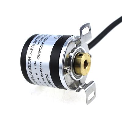 China Position Sensor YUMO IHC3806 6mm 38mm Hollow Shaft Incremental Optical Hollow Shaft Encoder for sale