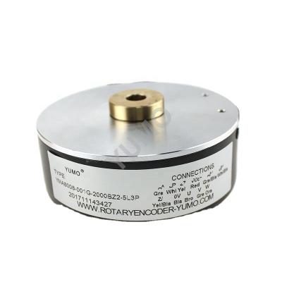 China Used in YUMO Elevator YMA8008-001G-2000BZ2-5P3L 2000ppr hollow shaft encoder for sale