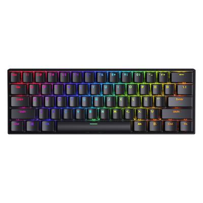 China Full-Key 60% Wireless Anti-ghosting KG20B 61 3 Keys Mode 2.4G BT BT Type For Phone Tablets PC Gaming Gaming Mechanical Keyboard With RGB Backlit for sale