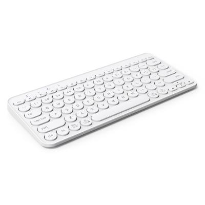 China Wireless Factory OEM Slim Compact Size K81 K380 Three Channels BT Scissor Keyboard Desktop Keyboard for sale