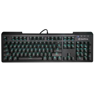 China 2021 New Full-key anti-ghosting keyboard 104 keys RGB suspend button design ergonomic floating gaming keyboard new for sale