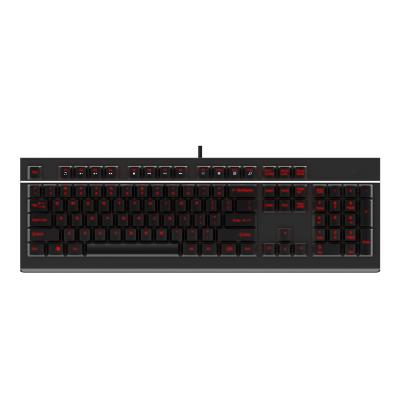 China SBARDA KG002 Anti-ghosting Metal Cover RGB Mechnical Backlit Keyboard for sale