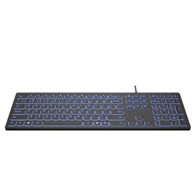 China 2.4G Ultra Thin Blue Backlit Tooth LED Scissor K67 Wireless Keyboard for sale