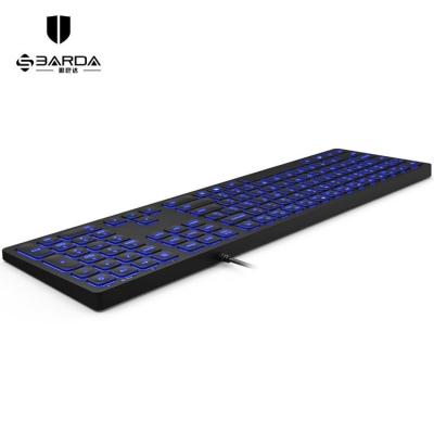 China Dual Modes 2.4G Wireless Blue Tooth Slim 110 Keys Scissor Switch Keyboard With Backlit for sale