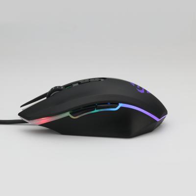 China Cheap And High Quality Computer GM01RGB Professional Gaming RGB Wired Mouse for sale