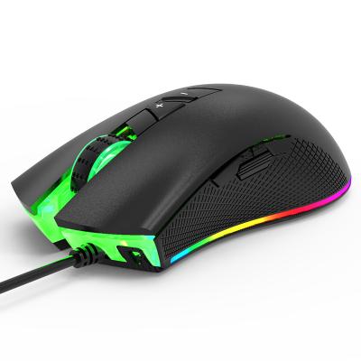 China Professional Custom Game GM03 China Manufacturer New Product RGB Wired Computer Mouse for sale