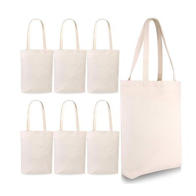 China Wholesale new design 100% cotton single handle handle empty shopping bag with custom printed logo for sale