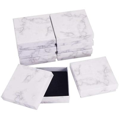 China Materials Style Promotional Luxury High Quality Simple White Gift Texture Recycled Packaging Paper Box for sale