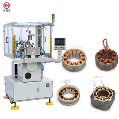 China Winding Coil SMG manufacturer Frequency conversion air conditioner compressor motor Brushless motor stator winding machine for sale