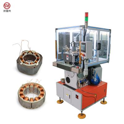 China Winding Coil SMG hot sale Servo motor compressor Frequency conversion air conditioner Brushless motor stator winding machine for sale