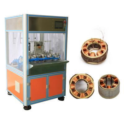 China Winding Coil SMG Hair dryer motor Electric tools Drone motor Garden tools 4 stator inner winding machine for sale