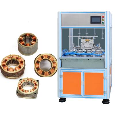 China Winding Coil SMG manufacturer Compressor Stator Garden tools Drone motor 4 stator inner winding machine for sale