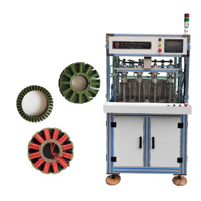 China Winding Coil SMG High quality cooling Fan motor centrifuge coil winding machine Multi-station stator winding machine for sale