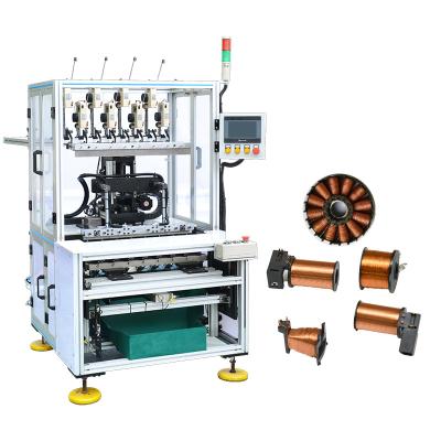 China Winding Coil SMG multi-station skeleton winding machine applied to electronic coil skeleton winding machine coil winding machine for sale