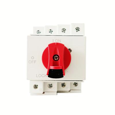 China SeanRo Outdoor Safety 32a 1200V 3P 4p Mini Solar Power DC Isolator Rotary Switch 4.5KA/6KA for sale