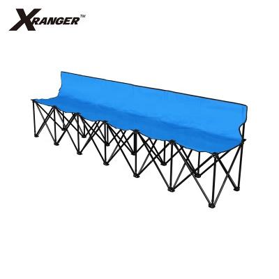 China Modern Hot Selling Outdoor Folding Furniture Light Weight 6 Seats Folding Foldable Bench for sale