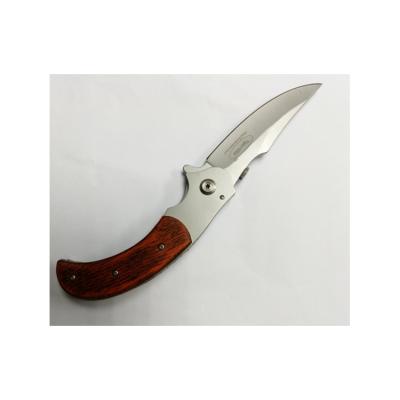 China Newest Style Hunting Knife Outdoor Hunting Knife With Wooden Handle For Outdoor Survival for sale