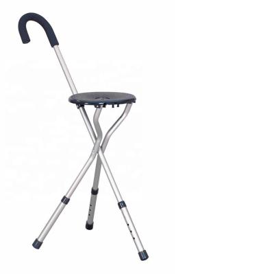 China Factory Best Functional Walking Stick Seat With Stool For Elder Equipment BX-SS02 for sale