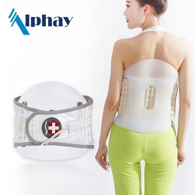 China PU/TPU/COTTON/ABS Air Traction Massager Back Belt, Back Pain Relief Full Body Lumbar Support for sale