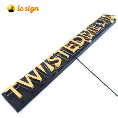 China Buildings Customized Acrylic 3d Channel Letter Led Display Sign Board Letter Sign for sale