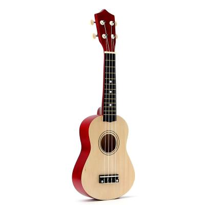 China Wholesale Wooden Ukulele Cheap Toy Kids Wooden Ukulele 21 Inch for sale