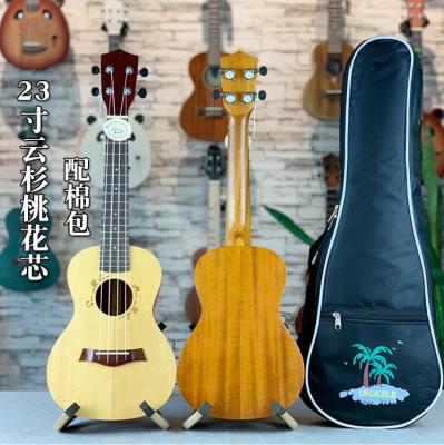 China Wholesale OEM/ODM Acoustic Ukulele 23inch Fir-Mahogany Ukulele With Gig Bag For Sale High Quality Ukulele for sale