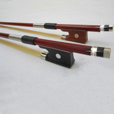 China Violin sells cheap price brazil wooden violin bow violin accessories 1/16-4/4 wholesale for sale