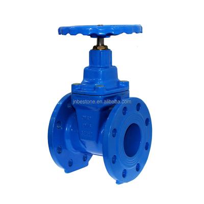 China DIN General F4 Flanged NRS Resilient Seated Gate Valve for sale