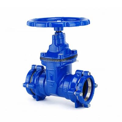 China General Resilient NRS Gate Valve HDPE Seated Seal End for sale