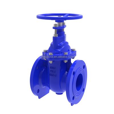 China General Metal Hard Seal Flange Gate Valve With Ductile Iron Body for sale