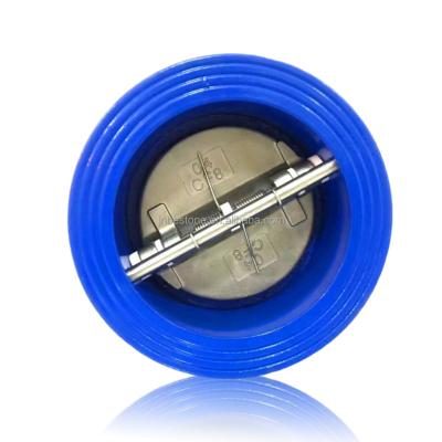 China CF8 General Double Plate Butterfly Wafer Check Valve Wafer Check Valve for sale