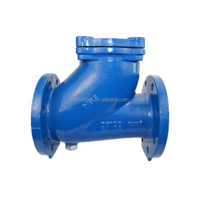 China General Cast Iron / Ductile Iron Flange Ball Check Valve for sale