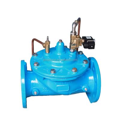 China General Solenoid Hydraulic Control Valve Water Control Valve 600X Ductile Iron Body DN50-DN1000 for sale