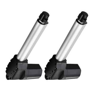 China Black Grey 12 / 24 / 36VDC Electric Linear Actuators for 6000N Recliners Lifting Chairs for sale