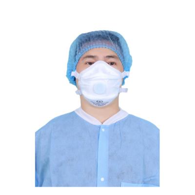 China Folding Ear Loop Disposable Safety Anti Smoke Fog Respirator Face Mask Ffp3 Ce Approves HSD-C03V for sale