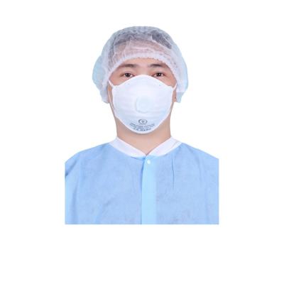 China Soft Comforts Foam Ear Band Cone En149 CE Ffp2 Valve Elastic Mask HSD-C02 for sale