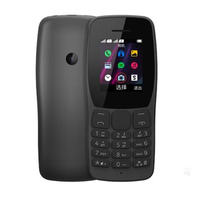 China QWERTY Keyboard Factory Model 110 Dual Sim 1.77 Screen 2g Feature Phone Opened Old Black Keypad Phone Mobile Phone For Elderly for sale