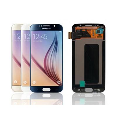 China Broken Fix Phone Screen Mobile Phone Repair Parts Replacement LCD Display For Samsung s6 for sale