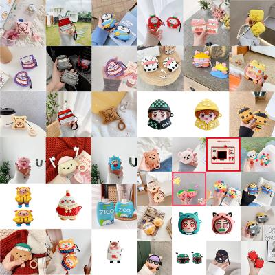 China Top Hot Selling Protective Earphone Accessories Designers For Cover Candy Food Airpod Case For Airpod 1/2 for sale